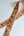 Embroidered Trims - Peach Eggshell Fuchsia