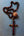 Hand Knotted Rosary with Garnet Stones
