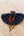 Vessel With Amulet Drawstring - Red Cinnabar Fish