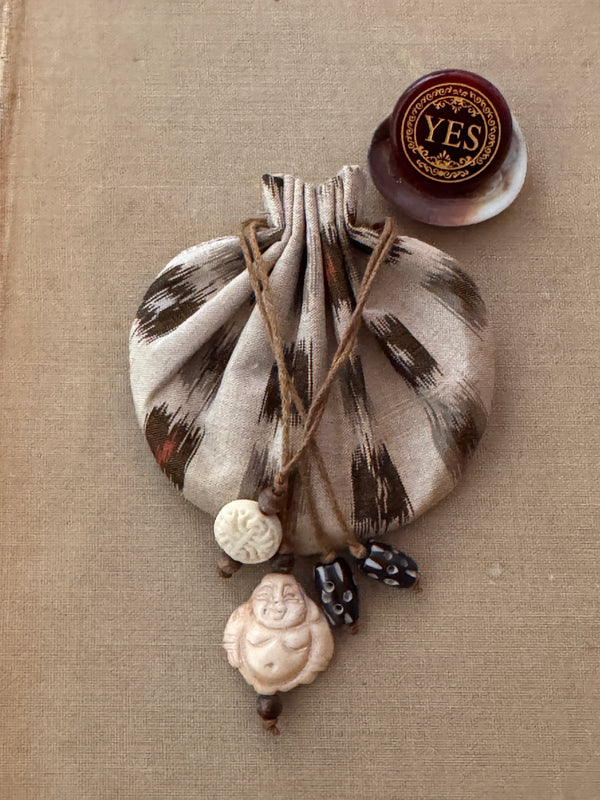 Vessel & Decision Stone - YES NO Carnelian Disc