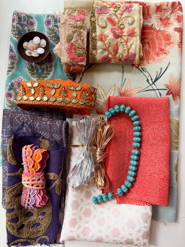 Coral Peacock - Found & Gathered Bundle