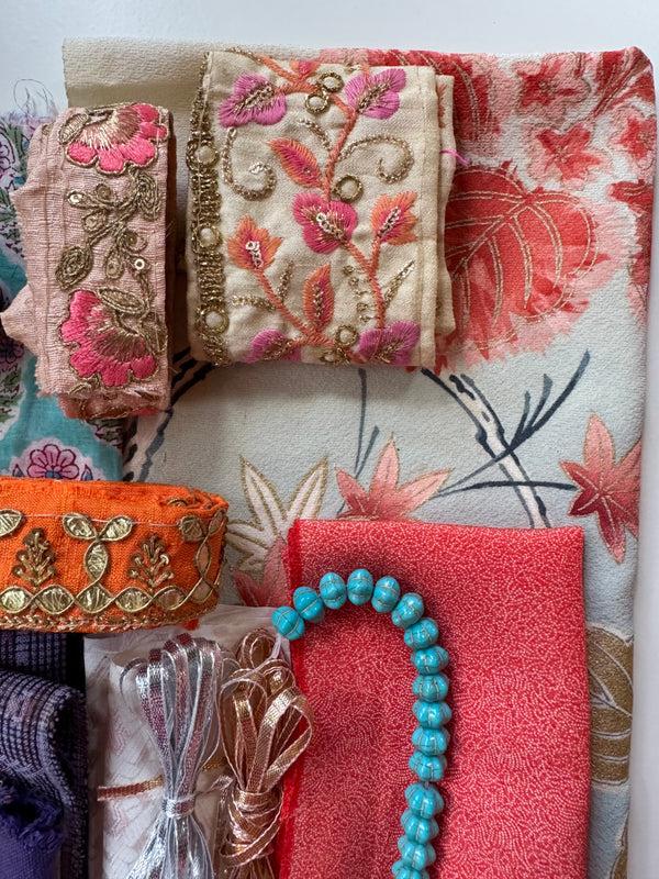 Coral Peacock - Found & Gathered Bundle