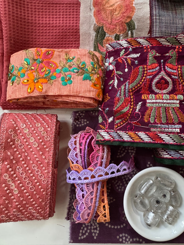 Violet and Coral - Found & Gathered Bundle