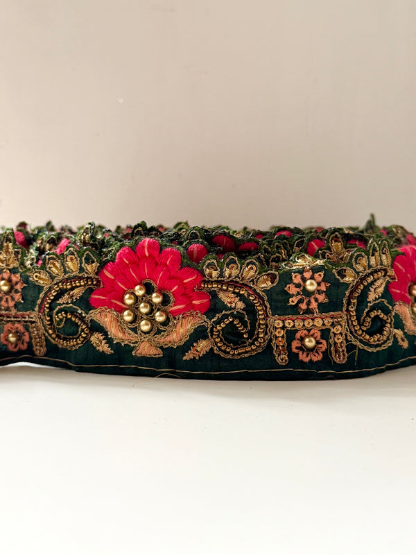Embroidered Trim - Vintage Motifs