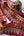Embroidered Trim - Fuchsia Dancer