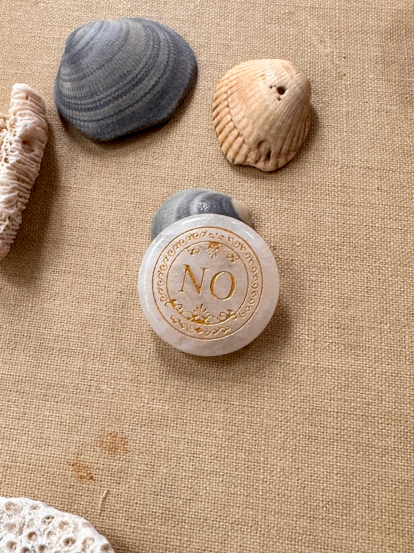Vessel & Decision Stone - YES NO Quartz Disc