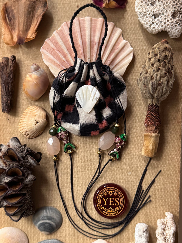 Vessel & Decision Stone - YES NO Carnelian Disc