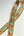 Embroidered Trims - Peach Eggshell Fuchsia