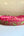 Embroidered Trims - Peach Eggshell Fuchsia