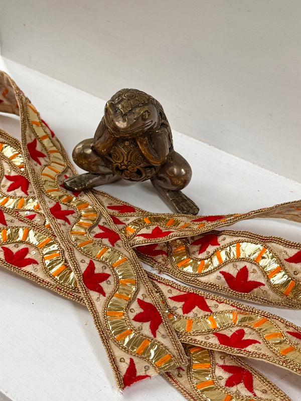 Embroidered Trim - Deco Jester